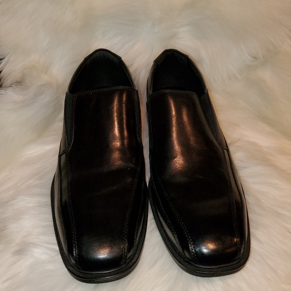 KENNETH COLE NEW YORK MEN'S LEATHER SHOE - Picture 1 of 7